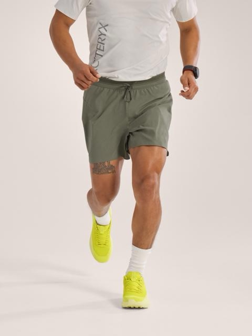 Arc'teryx Men's Grey Athletic Shorts